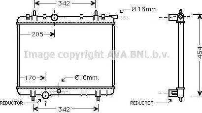 Ava Quality Cooling PEA2239 - Hladnjak, hladjenje motora www.molydon.hr