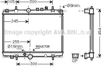 Ava Quality Cooling PEA2235 - Hladnjak, hladjenje motora www.molydon.hr