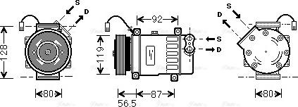 Ava Quality Cooling PEAK036 - Kompresor, klima-Uređaj www.molydon.hr