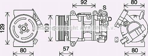 Ava Quality Cooling PEK409 - Kompresor, klima-Uređaj www.molydon.hr