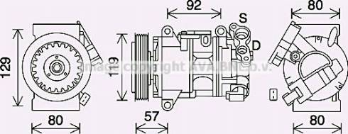 Ava Quality Cooling PEK408 - Kompresor, klima-Uređaj www.molydon.hr