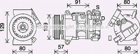 Ava Quality Cooling PEK407 - Kompresor, klima-Uređaj www.molydon.hr