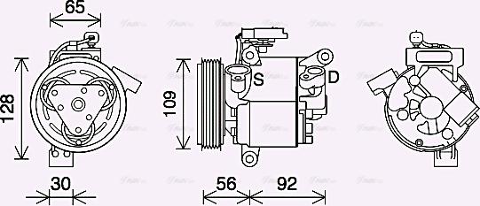 Ava Quality Cooling PEK410 - Kompresor, klima-Uređaj www.molydon.hr