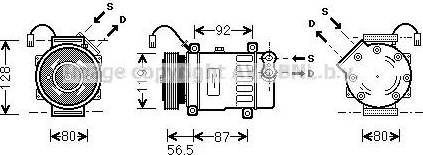 Ava Quality Cooling PE K036 - Kompresor, klima-Uređaj www.molydon.hr