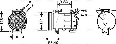 Ava Quality Cooling PE K316 - Kompresor, klima-Uređaj www.molydon.hr