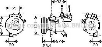 Ava Quality Cooling PE K318 - Kompresor, klima-Uređaj www.molydon.hr