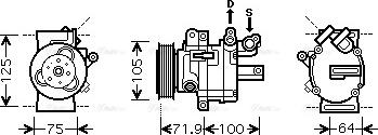 Ava Quality Cooling PE K317 - Kompresor, klima-Uređaj www.molydon.hr