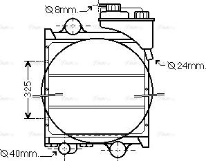 Ava Quality Cooling RE2092 - Hladnjak, hladjenje motora www.molydon.hr