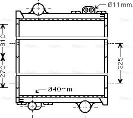 Ava Quality Cooling RE2040 - Hladnjak, hladjenje motora www.molydon.hr