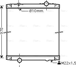 Ava Quality Cooling RE2010N - Hladnjak, hladjenje motora www.molydon.hr