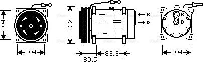 Ava Quality Cooling REAK084 - Kompresor, klima-Uređaj www.molydon.hr