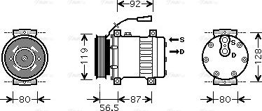 Ava Quality Cooling REAK071 - Kompresor, klima-Uređaj www.molydon.hr