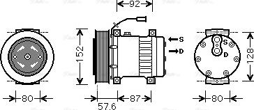 Ava Quality Cooling REAK078 - Kompresor, klima-Uređaj www.molydon.hr