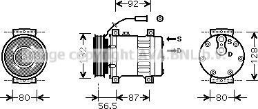 Ava Quality Cooling REK073 - Kompresor, klima-Uređaj www.molydon.hr