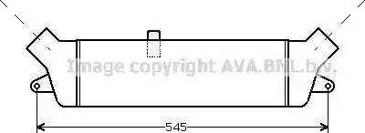 Ava Quality Cooling RT 4117 - Intercooler, hladnjak www.molydon.hr