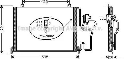 Ava Quality Cooling RT 5144 - Kondenzator, klima-Uređaj www.molydon.hr