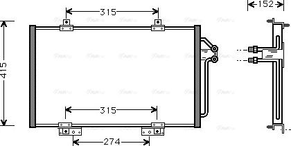 Ava Quality Cooling RT 5188 - Kondenzator, klima-Uređaj www.molydon.hr