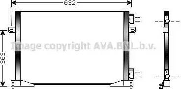 Ava Quality Cooling RT 5391 - Kondenzator, klima-Uređaj www.molydon.hr