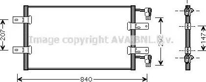 Ava Quality Cooling RT 5314 - Kondenzator, klima-Uređaj www.molydon.hr