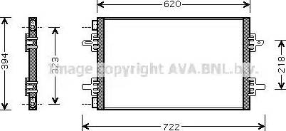 Ava Quality Cooling RT 5294 - Kondenzator, klima-Uređaj www.molydon.hr