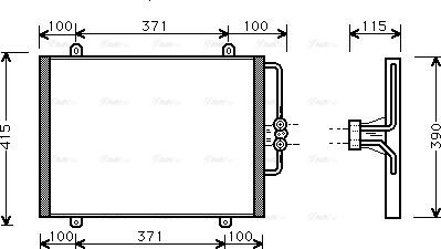 Ava Quality Cooling RT 5201 - Kondenzator, klima-Uređaj www.molydon.hr