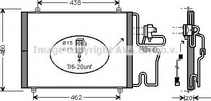 Ava Quality Cooling RT 5219 - Kondenzator, klima-Uređaj www.molydon.hr