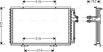 Ava Quality Cooling RT 5214 - Kondenzator, klima-Uređaj www.molydon.hr