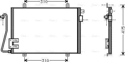 Ava Quality Cooling RT 5232 - Kondenzator, klima-Uređaj www.molydon.hr