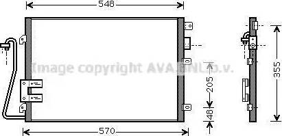 Ava Quality Cooling RT5275D - Kondenzator, klima-Uređaj www.molydon.hr