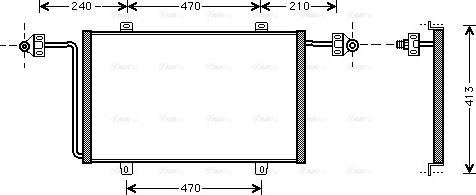 Ava Quality Cooling RT 5278 - Kondenzator, klima-Uređaj www.molydon.hr