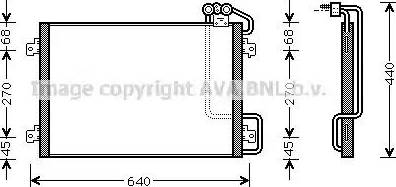 Ava Quality Cooling RT 5273 - Kondenzator, klima-Uređaj www.molydon.hr