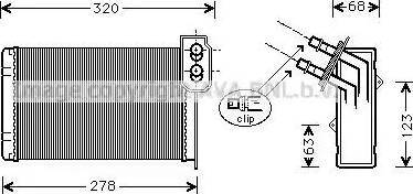 Ava Quality Cooling RT 6099 - Izmjenjivač topline, grijanje unutrasnjeg prostora www.molydon.hr