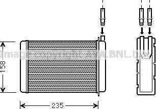 Ava Quality Cooling RT 6090 - Izmjenjivač topline, grijanje unutrasnjeg prostora www.molydon.hr