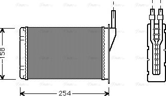 Ava Quality Cooling RT 6087 - Izmjenjivač topline, grijanje unutrasnjeg prostora www.molydon.hr