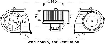 Ava Quality Cooling RT8594 - Ventilator kabine/unutrasnjeg prostora www.molydon.hr