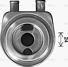 Ava Quality Cooling RT3649 - Uljni hladnjak, ulje za motor www.molydon.hr