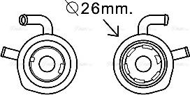 Ava Quality Cooling RT3611 - Uljni hladnjak, ulje za motor www.molydon.hr