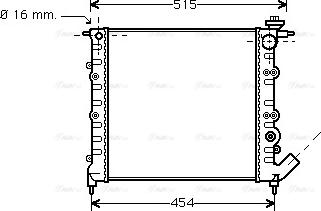 Ava Quality Cooling RT 2041 - Hladnjak, hladjenje motora www.molydon.hr