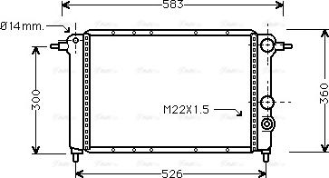 Ava Quality Cooling RT 2065 - Hladnjak, hladjenje motora www.molydon.hr