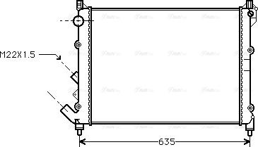 Ava Quality Cooling RT 2164 - Hladnjak, hladjenje motora www.molydon.hr