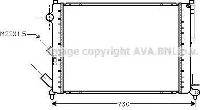 Ava Quality Cooling RT 2165 - Hladnjak, hladjenje motora www.molydon.hr