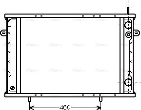 Ava Quality Cooling RT2102 - Hladnjak, hladjenje motora www.molydon.hr