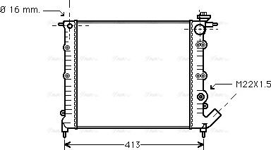 Ava Quality Cooling RT 2120 - Hladnjak, hladjenje motora www.molydon.hr