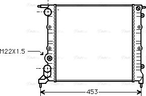 Ava Quality Cooling RT 2121 - Hladnjak, hladjenje motora www.molydon.hr