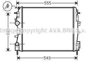 Ava Quality Cooling RT 2399 - Hladnjak, hladjenje motora www.molydon.hr