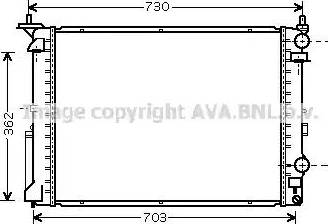 Ava Quality Cooling RT 2319 - Hladnjak, hladjenje motora www.molydon.hr