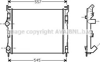 Ava Quality Cooling RT 2326 - Hladnjak, hladjenje motora www.molydon.hr