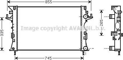 Ava Quality Cooling RT 2292 - Hladnjak, hladjenje motora www.molydon.hr