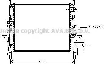 Ava Quality Cooling RT 2206 - Hladnjak, hladjenje motora www.molydon.hr