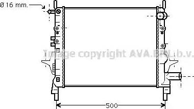 Ava Quality Cooling RT 2217 - Hladnjak, hladjenje motora www.molydon.hr